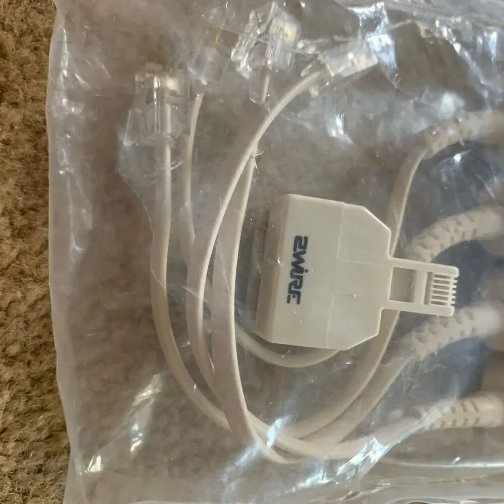 4 DSL In-Line Filters With 2 For 1 Adapter *New*